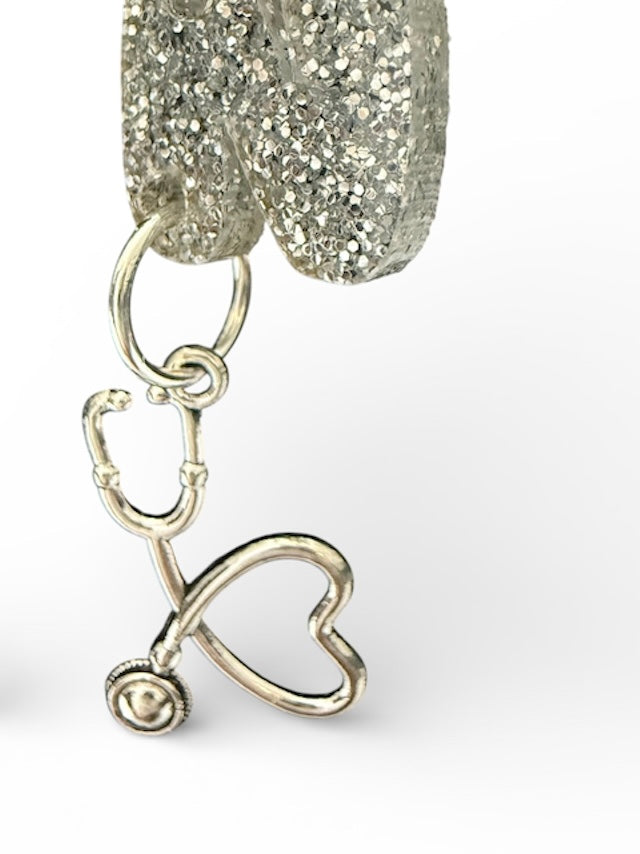 Stethoscope Badge Charms