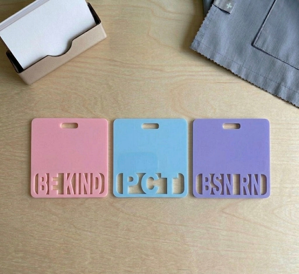 Horizontal Custom Badge Buddy