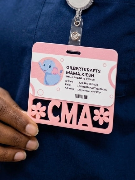 Horizontal Daisy Badge Buddy