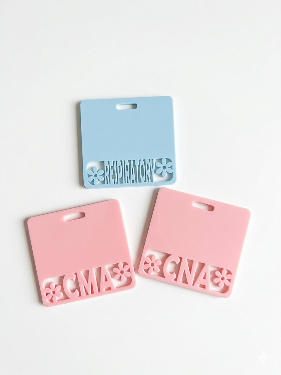 Horizontal Daisy Badge Buddy