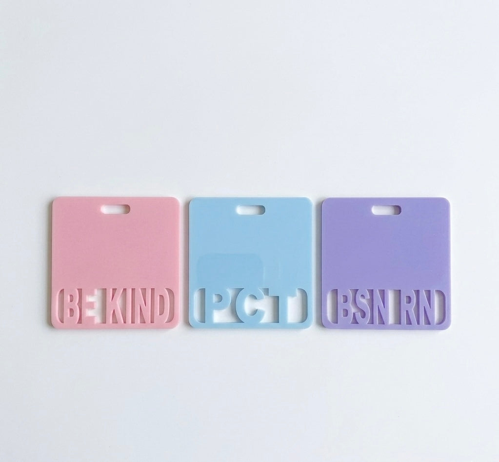 Horizontal Custom Badge Buddy