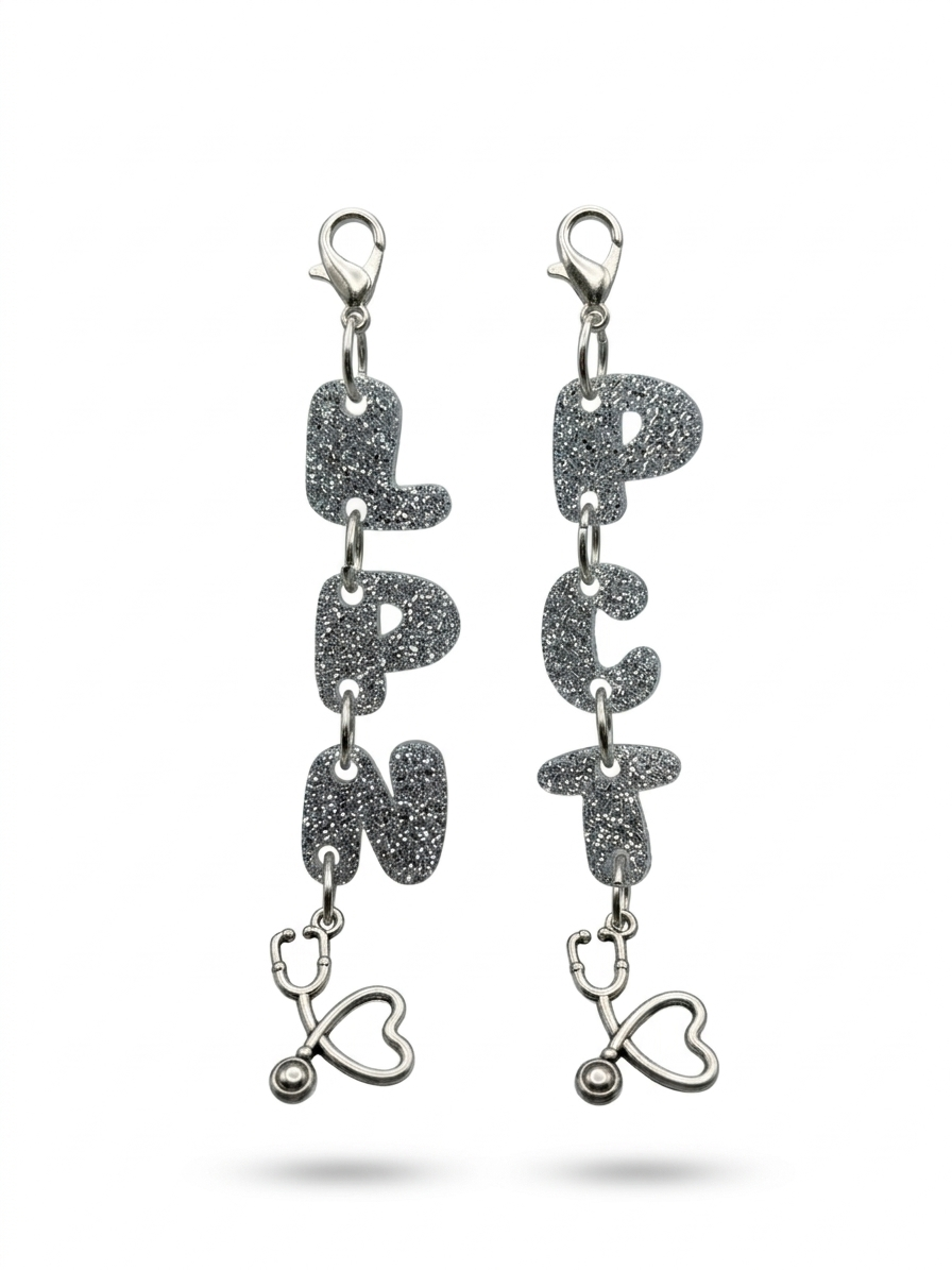 Stethoscope Badge Charms